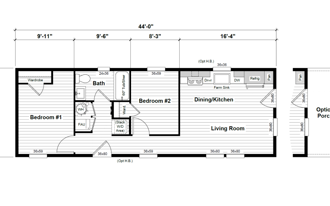 DOORS Manufactured Home by Clayton Homes